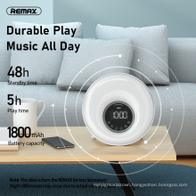 Remax RB-M45 Mioyun wireless speaker with lamp and colorful light delightful vibe mini bluetooth speaker with light clock